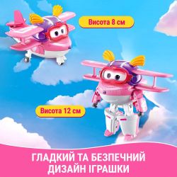 Super Wings Ігрова фігурка-трансформер Transforming Еллі (Ellie) EU770238 - Картинка 3