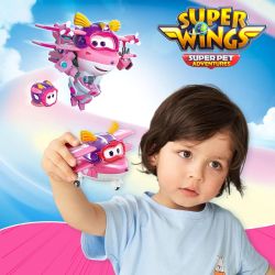 Super Wings Ігрова фігурка-трансформер Transforming Еллі (Ellie) EU770238 - Картинка 6
