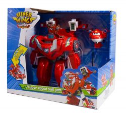 Игровой набор Super Wings Super Robot Suit Джетт (Jett) EU770351 - Картинка 4