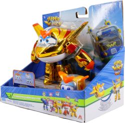Игровой набор Super Wings Transforming Золотой Мальчик и любимец (Golden Boy & Pet) EU770441 - Картинка 16
