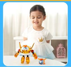 Игровой набор Super Wings Transforming Золотой Мальчик и любимец (Golden Boy & Pet) EU770441 - Картинка 11