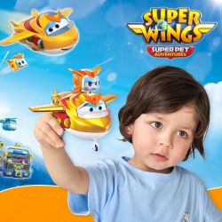 Игровой набор Super Wings Transforming Золотой Мальчик и любимец (Golden Boy & Pet) EU770441 - Картинка 14