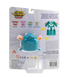 Игровая фигурка-трансформер Super Wings Transforming Super Pet Тино любимец (Tino pet) EU770643 - Картинка 8