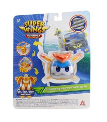 Super Wings Ігрова фігурка-трансформер Transforming Super Pet Золотий Хлопчик улюбленець (Golden Boy pet) EU770644 - Картинка 7