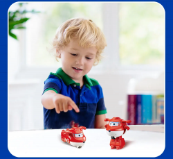  - Super Wings Transform-a-Bots  (Jett) EU780010 -  9