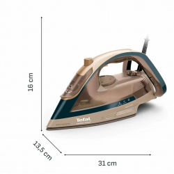 Праска Tefal Energy Power, 1500Вт, 270мл, паровий удар -280гр, постійна пара - 20гр, керам. підошва, бежевий FV6882E0 - Картинка 12