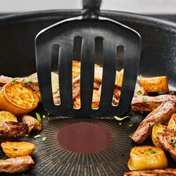 Мультисковорода Tefal Excellence Fusion, з кришкою, 24см, алюміній, скло, нержавіюча сталь, метал, чорний G3388402 - Картинка 12
