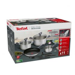 Набор посуды Tefal Daily Cook, 11 предметов, нерж.сталь G713SB45 - Картинка 19