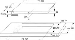 �������� ����������� Gorenje ������������, 80��, PowerBoost, TouchControl, ����������� ��������, ������ GI8421BSC - �������� 8