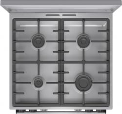Gorenje Плита комбінована, 71л, 60x60см, дисплей, чавун,з кришкою, програматор IconLed,нерж GKS6C71XF - Картинка 7