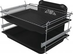 Gorenje Плита комбінована, 71л, 60x60см, дисплей, чавун,з кришкою, програматор IconLed,нерж GKS6C71XF - Картинка 9