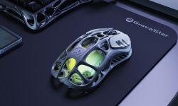 GravaStar Миша GravaStar M1 Pro, magnesium alloy body, BT/WL/USB-A, RGB, Gunmetal Gray GRAVASTARM1PRO_GRY - Картинка 8
