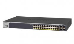 Коммутатор NETGEAR GS728TPPv2 24x1GE PoE+(380Вт), 4xSFP, управляемый L2 GS728TPP-200EUS - Картинка 2