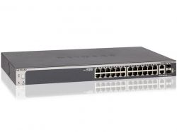  NETGEAR GS728TXP 24xGE PoE, 2x10GE, 2xSFP+, 195,  L2 GS728TXP-300EUS