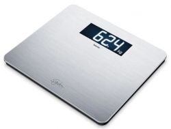 Beurer Ваги підлогові, 200кг, аnti-fingerprint, 3хААА в комплекті, скло/сталь, сірий GS_405 - Картинка 2