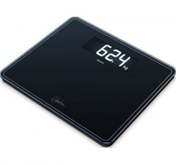 Beurer Ваги підлогові, 200кг, товщина 8мм, великий дисплей, 3хААА в комплекті, скло, чорний GS_410_SIGNATURE_LINE_BL - Картинка 3