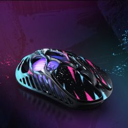 Мышь GravaStar Mercury X Pro, 8K, BT/WL/USB-A, RGB, Neon Graffiti GS_X_PRO_CG_BLK - Картинка 5