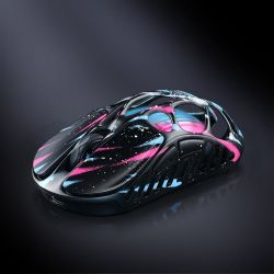 Мышь GravaStar Mercury X Pro, 8K, BT/WL/USB-A, RGB, Neon Graffiti GS_X_PRO_CG_BLK - Картинка 8
