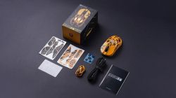 Мышь GravaStar Mercury X Pro, 8K, BT/WL/USB-A, RGB, Battle-Worn Yellow GS_X_PRO_YLW - Картинка 2