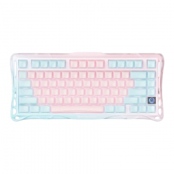 ��������� ��������� GravaStar Mercury K1 Lite 80keys, GravaStar x BSUN Grey, BT/WL/USB, Lumen Rose GSK1LITE_PM_PNK
