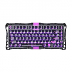��������� �������� GravaStar Mercury V75 Lite 75keys, Blackcore, USB-A, Transparent Black GSV75LITE_XTAL_BLK