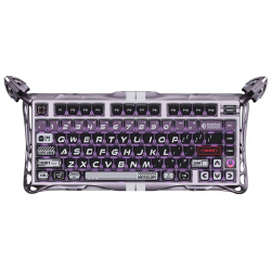 ���������� ��������� GravaStar Mercury V75 Pro 80keys, GravaStar x Gateron Jade Gaming, USB-A, 8k, RGB, Iron Purple GSV75PRO_PL