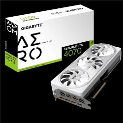 GIGABYTE GeForce RTX 4070 12GB GDDR6 AERO OC GV-N4070AERO_OC-12GD -  1