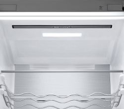 LG Холодильник з нижн. мороз., холод.відд.-277л, мороз.відд.-107л, 2дв., А++, інв., зона св-ті, сріблястий GW-B509FNUW - Картинка 8