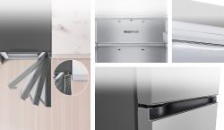 LG Холодильник з нижн. мороз., холод.відд.-277л, мороз.відд.-107л, 2дв., А++, інв., зона св-ті, сріблястий GW-B509FNUW - Картинка 33