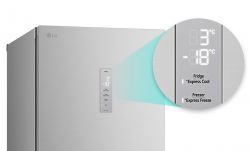 LG Холодильник з нижн. мороз., холод.відд.-277л, мороз.відд.-107л, 2дв., А++, інв., зона св-ті, сріблястий GW-B509FNUW - Картинка 28
