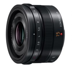Объектив Panasonic Micro 4/3 Lens 15mm f/1.7 ASPH Black H-X015E9-K