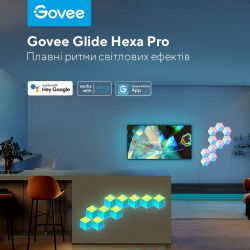 Govee    H6066 Glide Hexa Pro LED Light Panels 10 RGB  H6066302 -  5