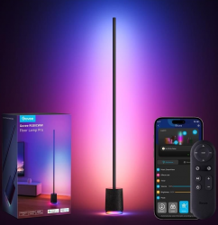 Торшер умный Govee H6079, 1500Lm, RGBICW, with speaker, WI-FI/Bluetooth, черный H6079312 - Картинка 9