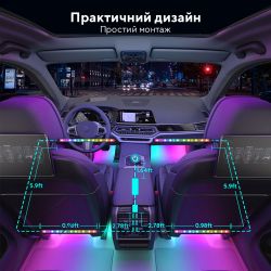      Govee H7090 RGBIC Interior Car Lights  H70900A1 -  6