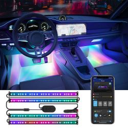 ���� ��������� ����������� ��� ��������� Govee H7090 Interior Car Lights, RGBIC, Bluetooth, ������ H70900D2