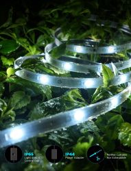 Лента светодиодная умная Govee H70A1 Phantasy Outdoor LED, 10м, RGBICWW, WI-FI/Bluetooth, білий H70A13D1 - Картинка 4