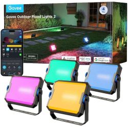 ���� �������� ���������� Govee H8057 Outdoor FLood Lights, 4��, RGBICWW, WI-FI/Bluetooth, ������ H8057C11