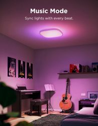 ���������� ���������� Govee H60A4 30cm Smart Square Ceiling Light, RGBWW + RGBIC, WI-FI/Bluetooth, ���� H80A4C01 - �������� 18