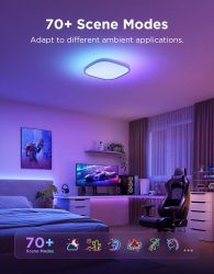 ���������� ���������� Govee H60A4 30cm Smart Square Ceiling Light, RGBWW + RGBIC, WI-FI/Bluetooth, ���� H80A4C01 - �������� 17