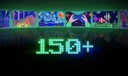 ���������� ����� Govee H8630 LED Gaming Pixel Light 32x32 Pixels, RGBIC, WI-FI/Bluetooth, ����� H8630C81 - �������� 10