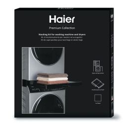 Haier Комплект монтажний для з'єднання пральної машини з сушильною машиною, 47-60см, чорний HASTKU10FB - Картинка 3