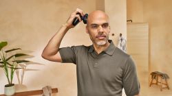 Бритва електр. для головы Philips Pro Series 5000, бритв.головок-4, Li-Ion, сух.+влажн., сталь, черный HS5980/15 - Картинка 4