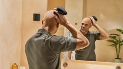 Бритва електр. для головы Philips Pro Series 5000, бритв.головок-4, Li-Ion, сух.+влажн., сталь, черный HS5980/15 - Картинка 6