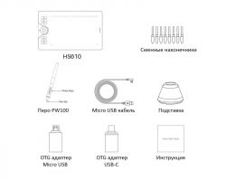   Huion HS610 USB Black HS610_HUION -  5