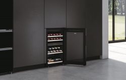 Haier Холодильник для вина, 82x49.7х58.5, холод.відд.-106л, зон - 2, бут-42, ST, дисплей, чорний HWS42GDAU1 - Картинка 10
