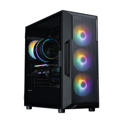  Zalman I3 Neo V2  , 2xUSB3.0, 1x Type C, 4x120 RGB, VGA 400, LCS ready, TG Side Panel, ATX,  I3NEOV2BLACK