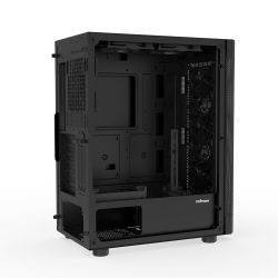 Корпус Zalman I4 без БП 2xUSB3.0, 1xUSB2.0 6x120мм VGA 320мм LCS ready Mesh Side/Front Panel ATX чёрный I4BLACK - Картинка 6