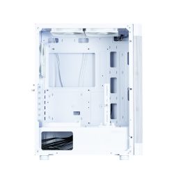  Zalman I4   2xUSB3.0, 1xUSB2.0 6x120 white LED VGA 320 LCS ready Mesh Side/Front Panel ATX  I4WHITE -  6