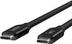  Belkin USB4 USB-C - USB-C 40Gbps 100W 0.8m Black INZ001BT0.8MBK -  5