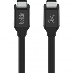  Belkin USB4 USB-C - USB-C 40Gbps 100W 0.8m Black INZ001BT0.8MBK -  4